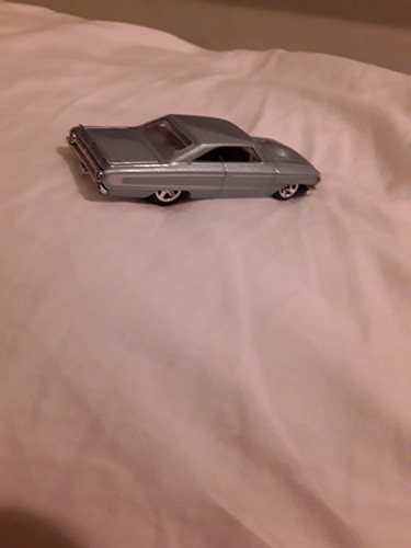 Hot Wheels 1st Editions 2007 Custom '64 Ford Galaxie Met Blue 1:64 Diecast VGC - Picture 2 of 2