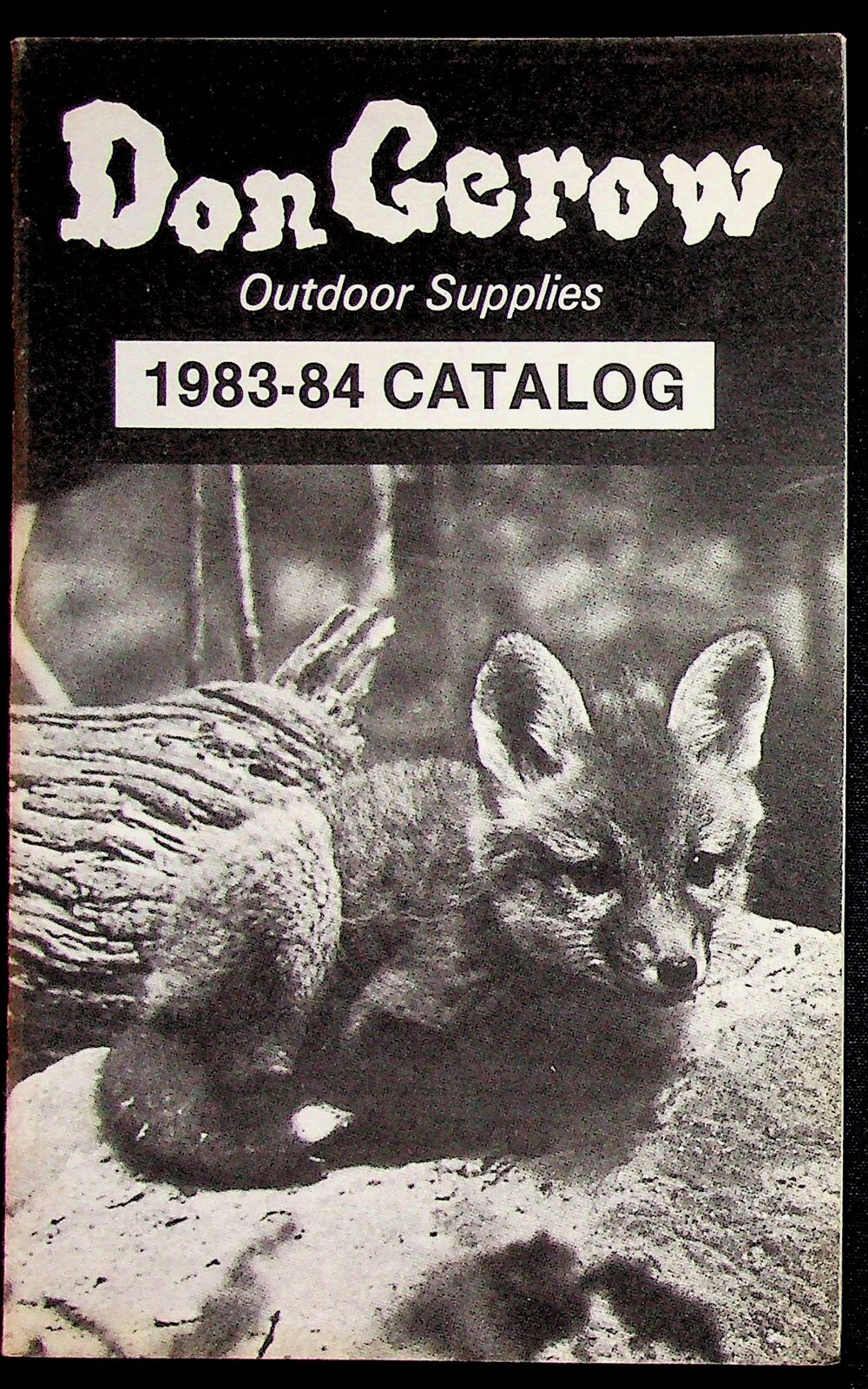 Don Gerow Outdoor Supplies 198384 Catalog Tilton New Hampshire Lures