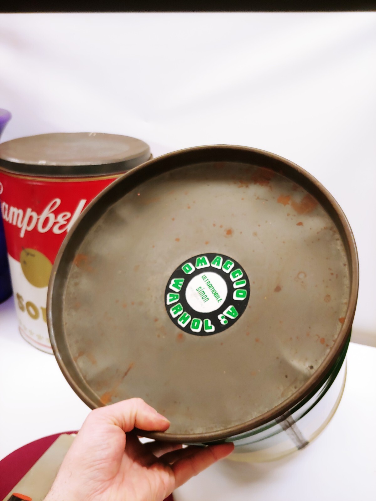 Dino Gavina, Campbell's Tomato Soup Stool Homage to Andy Warhol, Studio Simon