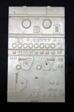 1:25 scale model resin American LaFrance modern fire truck pump control panel