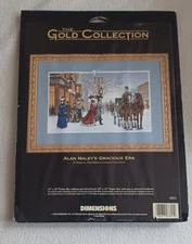 Vintage Dimensions The Gold Collection MALEY'S GRACIOU ERA Cross Stitch Kit New