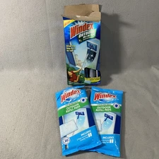 Windex Outdoor All In One Window Glass Cleaning Tool Starter Kit W/ Pads