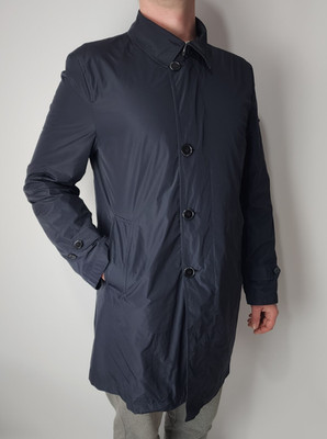 Lab Pal Zileri Men s Lightweight Dark Navy Jacket Size 52 Polyester