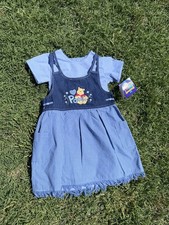 Vintage New With Tag Winnie The Pooh Dress Size 5