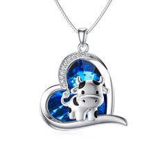925 Sterling Silver Animal Necklace Cute Animal Jewelry Gifts for Women Mothe...