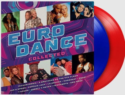 Vinile - Eurodance Collected / Various (Red/Blue Vinyl) (2 Lp) - Music On Vinyl-image