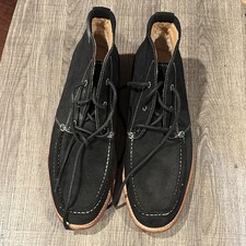 UGG Mens Black Suede Chukka Ankle Boot Lace-U...