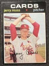 1971 TOPPS JERRY REUSS (ST. LOUIS CARDINALS) #158 EX