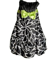 Retro 90s GUNNE SAXX Mini dress Whimsigoth DarkFairy Romantic Neon Bubble Hem