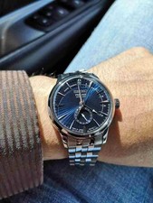 Seiko Presage Cocktail “Blue Moon” Power Reserve Automatic Blue Watch SSA347J1 5