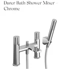 Durer Bath Shower Mixer In Chrome Solid BRASS HEAVY Duty RRP £358