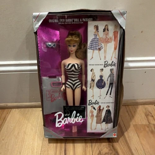 Vintage 1993 Mattel 35th Anniversary Barbie Special Edition 11in Doll
