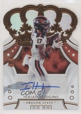 2020 Chronicles Draft Picks Crown Royale Signatures Isaiah Hodgins #69 Auto 1u6