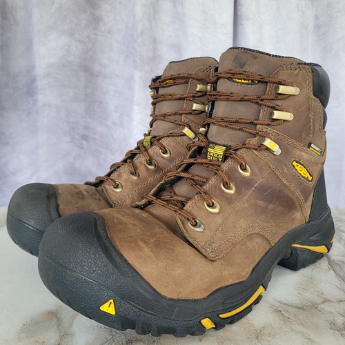 Keen Utility Mt Vernon Waterproof Steel Toe Work Boots Men's Size 11 D - Picture 4 of 15