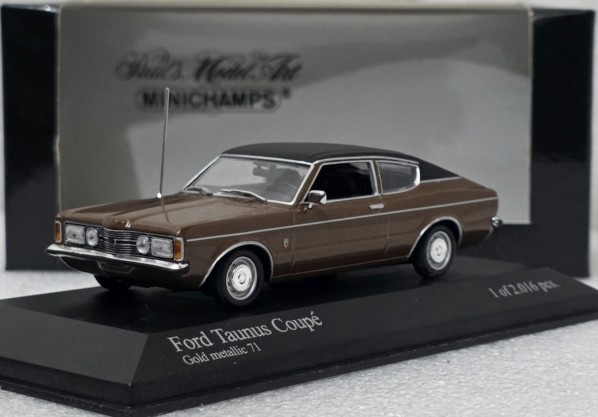 Ford Taunus TC1 Coupe 1970 Brown Met. 1:43 Minichamps 400081321