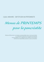 Menus De Printemps Pour La PancréAtite CéDric Menard Taschenbuch FranzöSisch