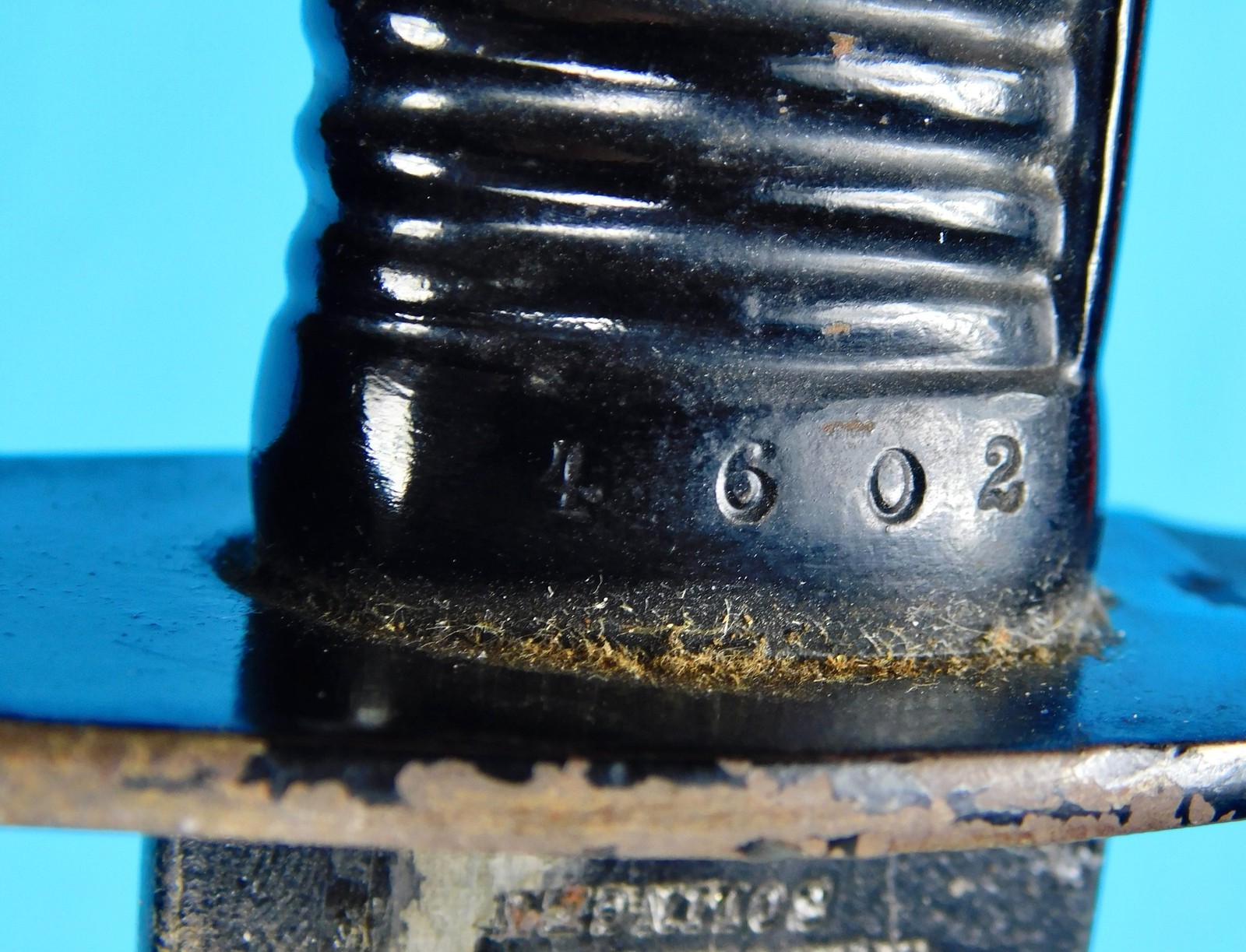 Antique Argentina WW1 German Made Large & Heavy Sword w/ Scabbard