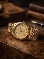 Vintage Tissot PR100 saphir P350/450 Gold tone Dial 30mm Qz Men's Watch JAPAN