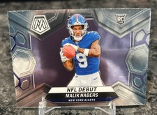 2024 Panini Mosaic - NFL Debut Malik Nabers #284 (RC)