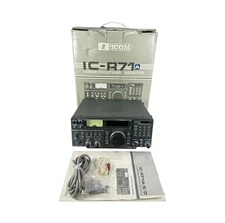 Icom IC-R71A Ham Radio Communications Receiver with FL-30 & FL-70 Filters