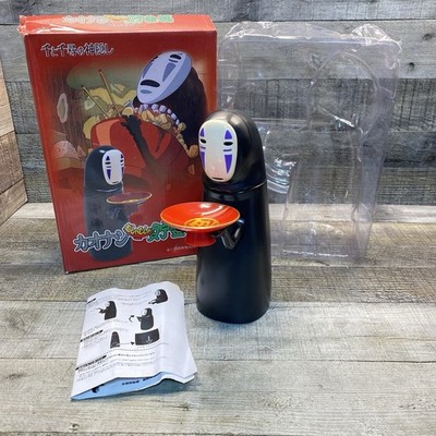 No Face Man Anime Spirited Away Piggy Bank Figurine Automatic Eat Coin Collect