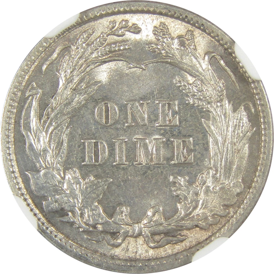 1916 Barber Dime MS 61 NGC Silver Uncirculated 10c Coin SKU:I19584 - Image 4 of 4