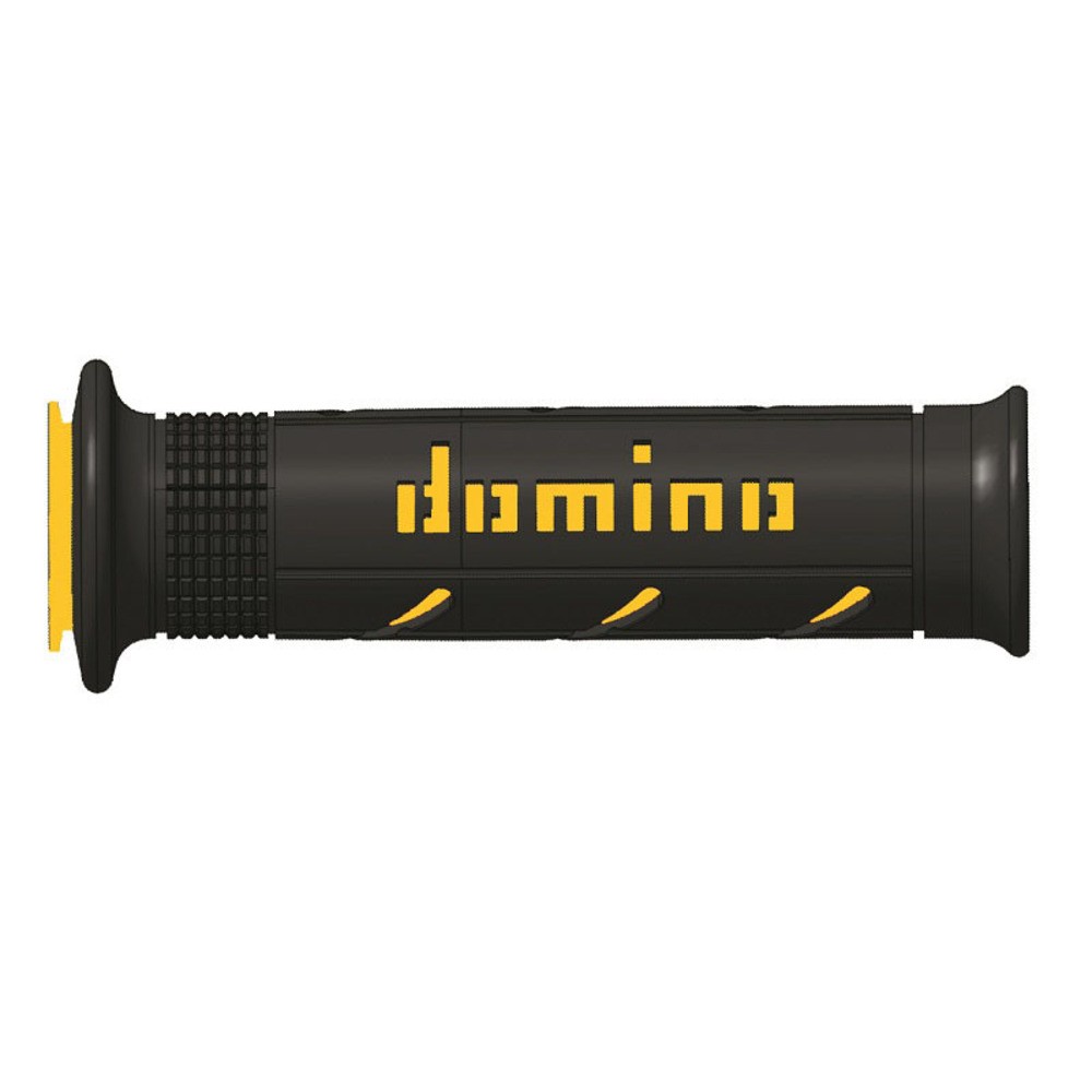Free Shipping Domino Racing Super Soft Grips 126Mm Black/Yellow A25041C4740