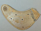 RARE ORIGINAL WWII GERMAN WEHRMACHT FELDGENDARMERIE GORGET PLATE Kurland find