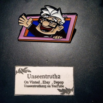 Disney Pixel Up Carl Fredericksen winkende Emaille Anstecknadel Anstecker Neu