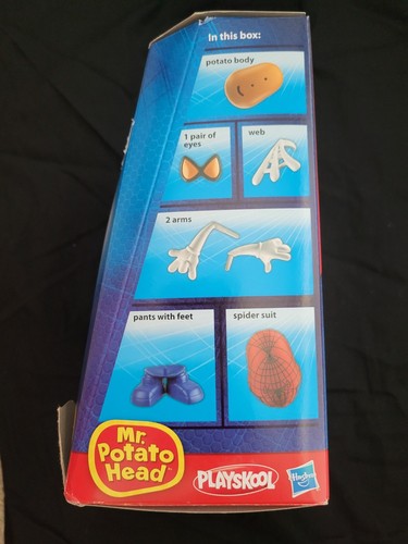 Hasbro Spider Spud Mr. Potato Head 2011 The Amazing Spider-Man damaged box - Picture 2 of 4