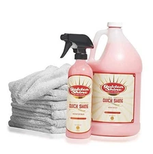 Quick Shine Premium Instant Detail Spray Kit with Gallon Refill and Six Ultra 