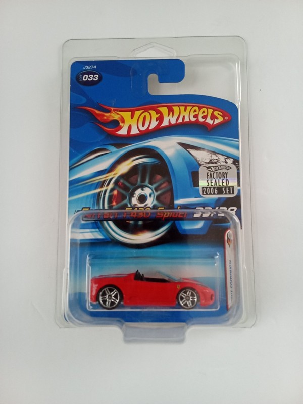 2006 Hot Wheels Factory Sealed Ferrari F430 Spider