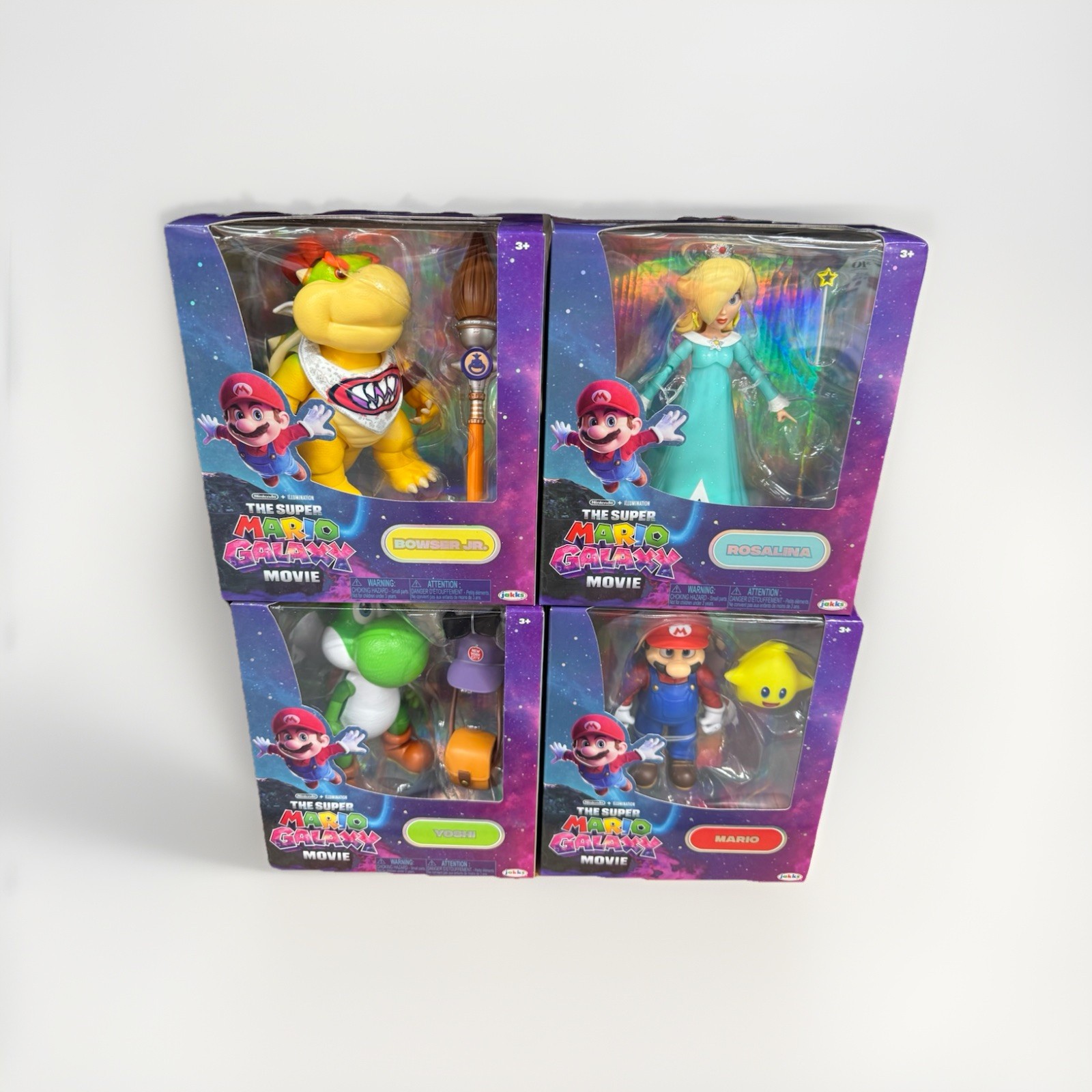 Full Set, Mario, Yoshi, Bowser Jr , Rosalina