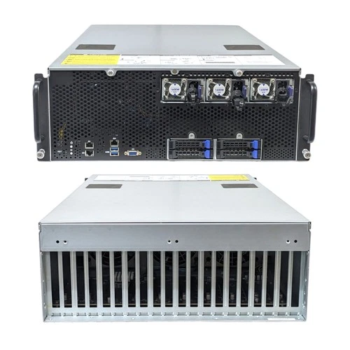 Gigabyte G431-MM0 AMD EPYC 3151 SoC 128GB DDR4 10X GPU 4X SFF 4U Rack Server
