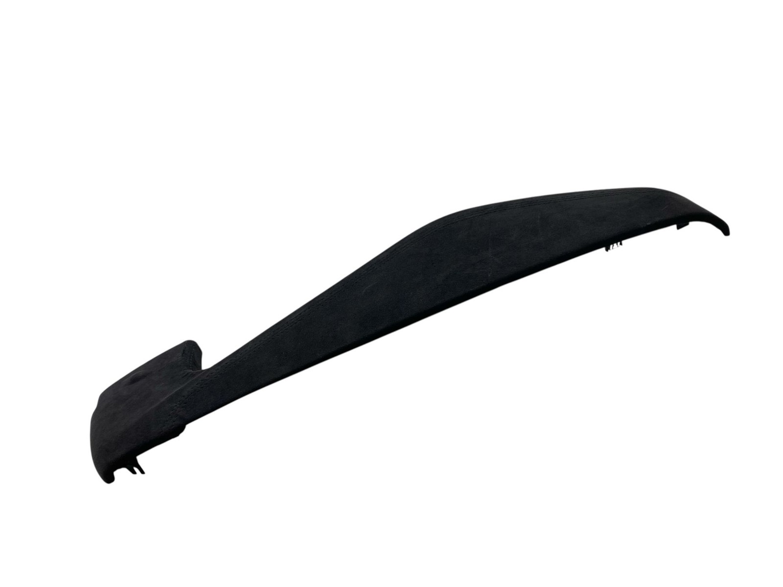 2019-2023 ASTON MARTIN VANTAGE FRONT LEFT SEAT TRIM COVER PANEL BLACK ALCANTERA