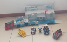 PAW Patrol - Camion Paw Patroller Trasformabile + 4 Veicoli e Personaggi