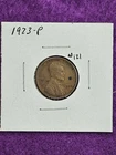 1923 P Lincoln Cent Wheat Penny