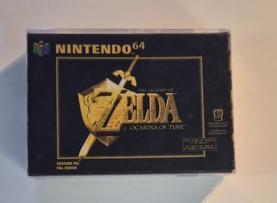 Nintendo 64 The Legend of Zelda Ocarina of Time PAL EUR CIB Complete N64
