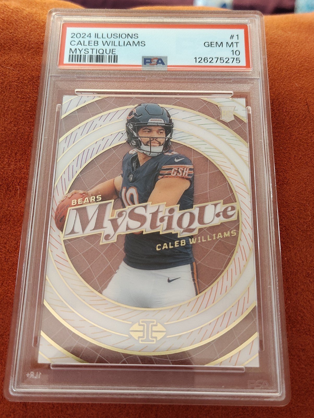 Caleb Williams Panini Illusions Mystique #1 Base