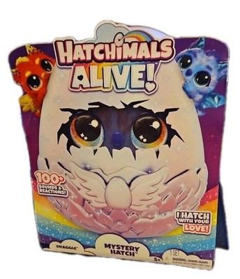 Hatchimals Alive Mystery Hatch Interactive Draggle with Mist, Lights & Sounds