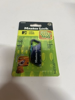 Vintage Master Lock Backpack Lock 2001 Still Sealed
