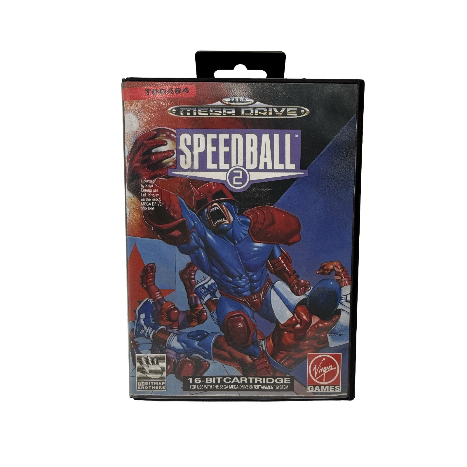 Boite et notice Speedball 2 Sega Megadrive Box & Manual No Game