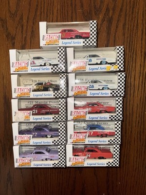 Vintage Lot Of 11 Racing Collectables  Club Of America Legend Series 1:64