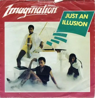Imagination Just An Illusion Vinyl Single 7inch Red Bus Records