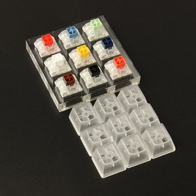 Mechanical Keyboard 9 Tester Sampler Keycap for Cherry MX Gateron Kailh Switches