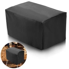 BBQ Gas Grill Dust Cover 210D Oxford Waterproof UVproof for Double Burner/Cooker