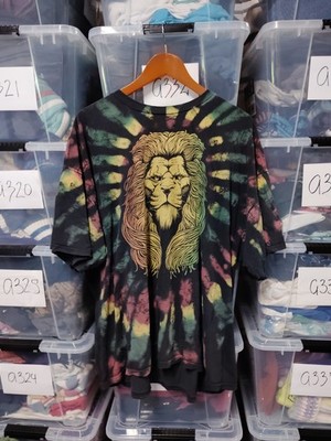 Odm Rasta Reggae Lion Shirt 3xl Big Face Aop Pinholes A22 