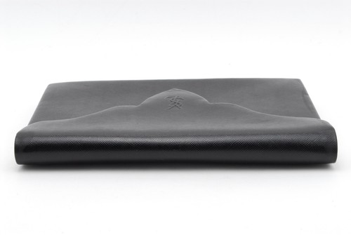 Yves Saint Laurent Clutch Second Bag YSL Black Leather - Picture 6 of 16