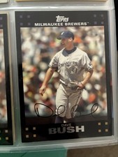 Lot of 3 Dave Bush 2008 Topps baseball cards 