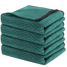 Diamond UP 4 Moving Blankets, Double Extra Large Moving Blankets for Furnitur...